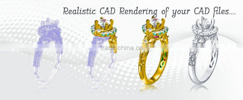 Jewelry 3d Rendering Service