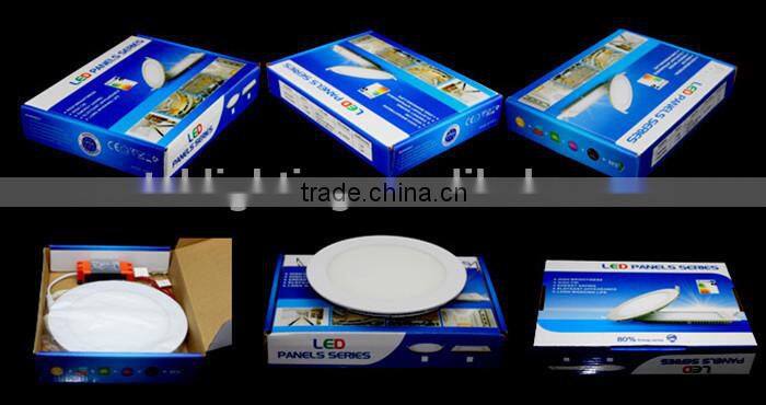 CNTEK LED downlight round slim double color pure white 6W C-tick, CE, RoHS, SAA