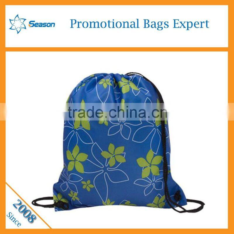 Wholesale bulk drawstring bags fabric shopping bag foldable shopping bag