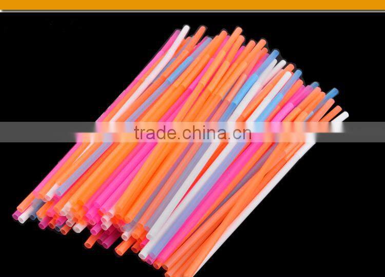 present 1% Promote sales disposable colored plastic straw