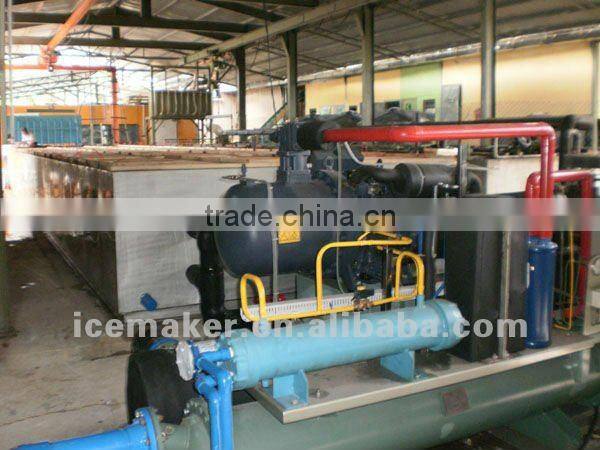 Large production electric block ice machine machine