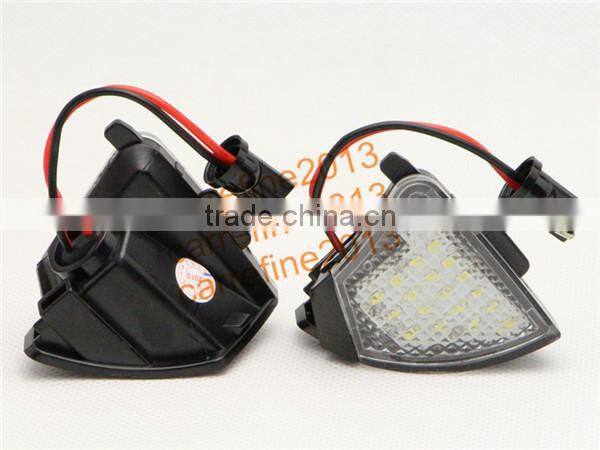 LED Under Mirror Light For Volkswagen EOS Golf 5 MK5 plus Jetta Passat Car lights accessories