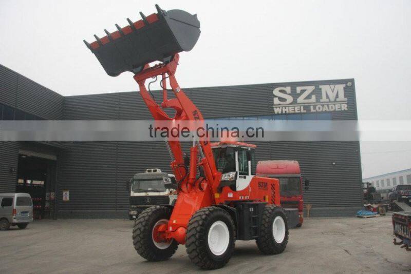 4.5 M high dumping height wheel loader 3 tons