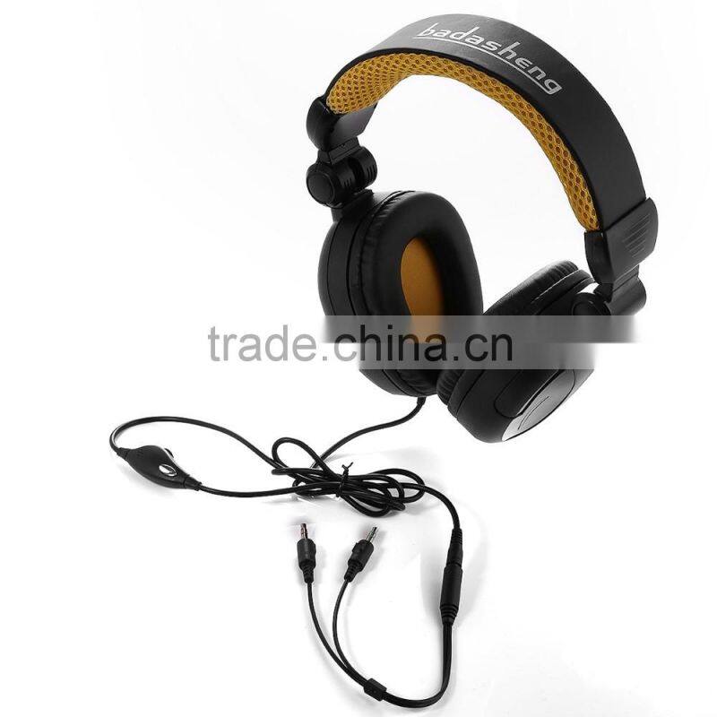Noise cancellation headband gaming headset with removable mic for Playstation 4 PS4 XBOX one PC tablet
