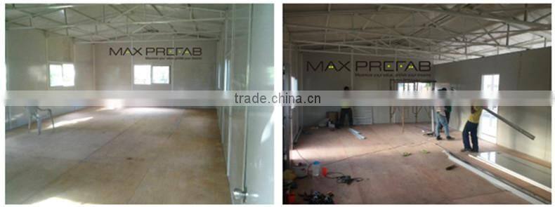 economic light steel structure prefabricated house in algeria