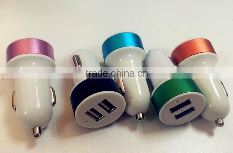 mini dual usb car charger