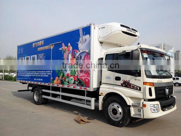 fruits and vegetables transport refrigerated truck