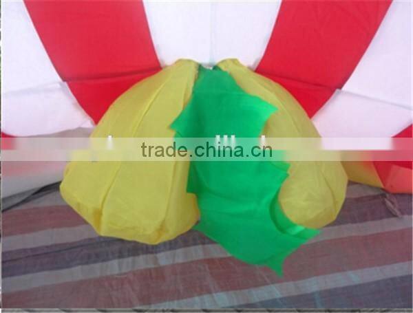 Merry Christmas arch/lovely inflatable candy arch/printing arch for Christmas decoration