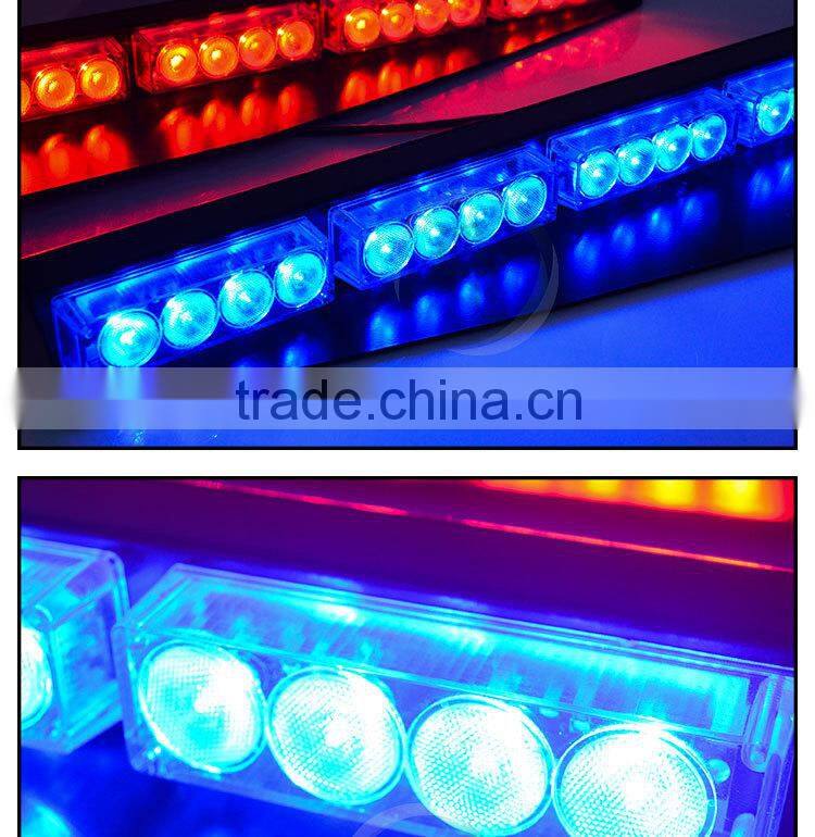 CAR WINDSHIELD LED STROBE FLASHING LIGHT,VISOR LED FLASH STROBE LIGHT (SR-LS-160T), 1W TOP BRIGHT TIR LED