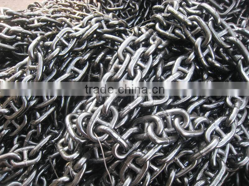 Hot Sale Black Coated Alloy Link Chain for manufacturer