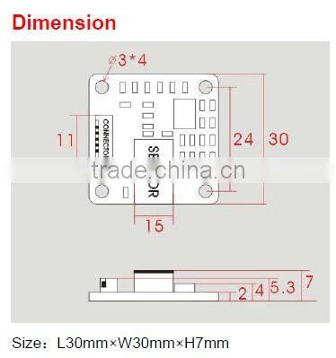 Wholesales Dual axis Voltage Type Inclnometer Sensor Circuit Board From Reliable Shenzhen Factory
