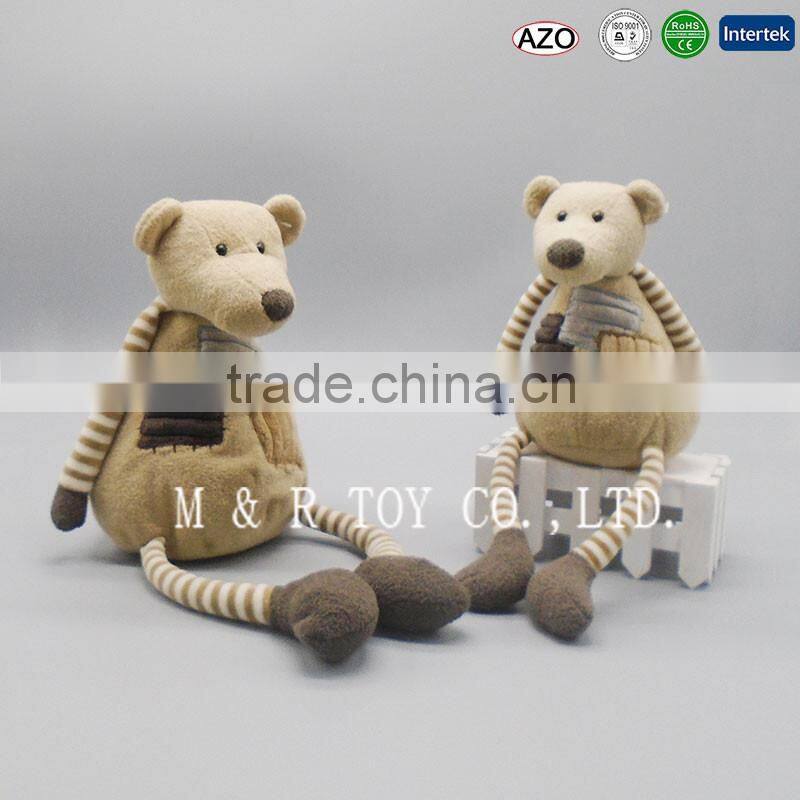 High Quality Grey Lovely Plush Monkey Toys for Birthday Gifts