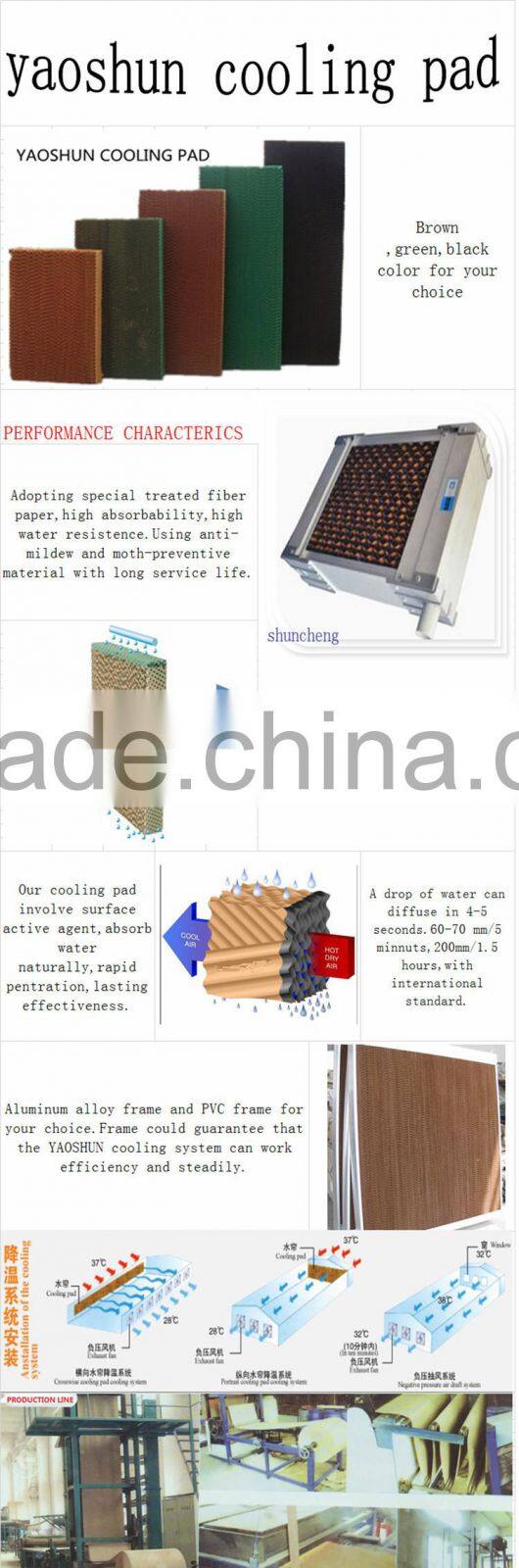 yaoshun cooling pad with production line/machine/machinery