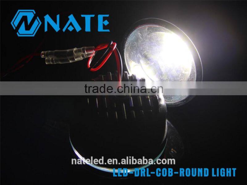new product car led drl cob round light