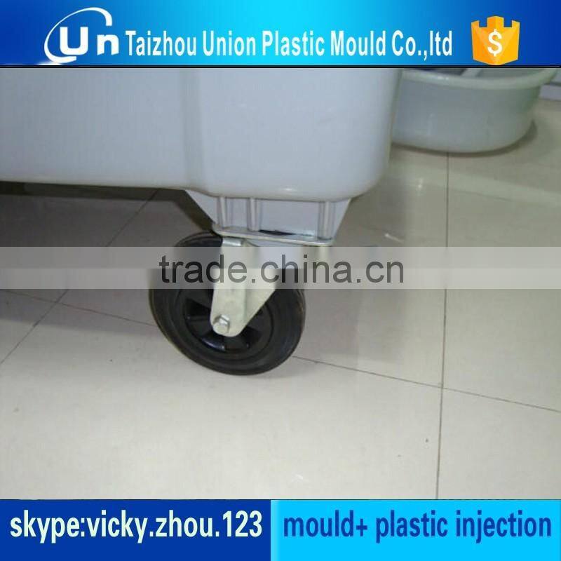 rich experience in making plastic dustbin mould