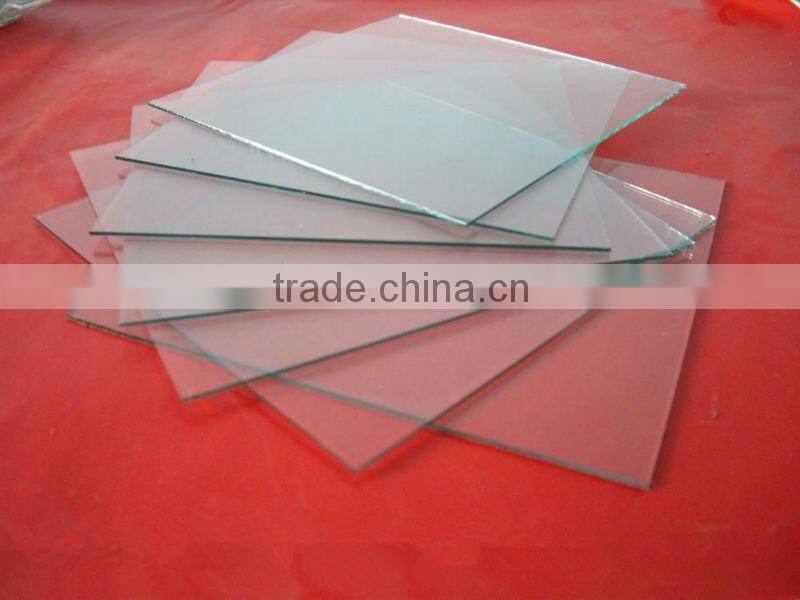 1.5mm edge polished clear sheet glass
