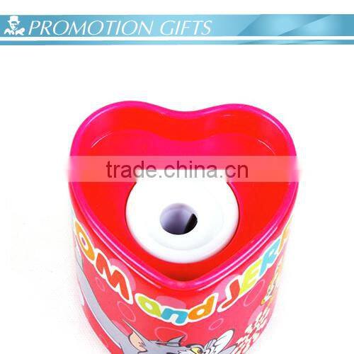 High quanlity animated school promotional pencil sharpener