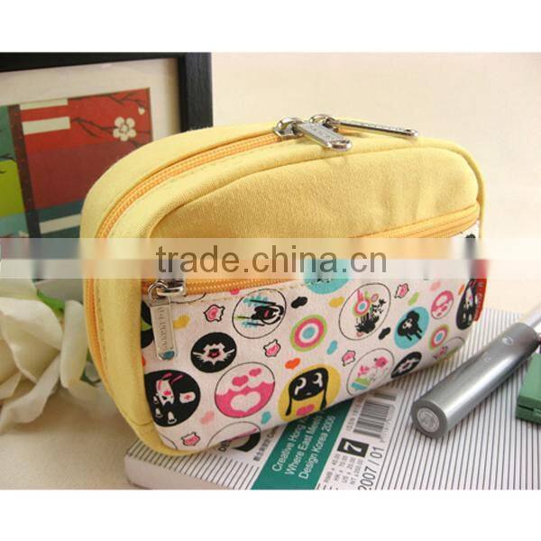 Best selling cotton canvas cosmetic bags made in China