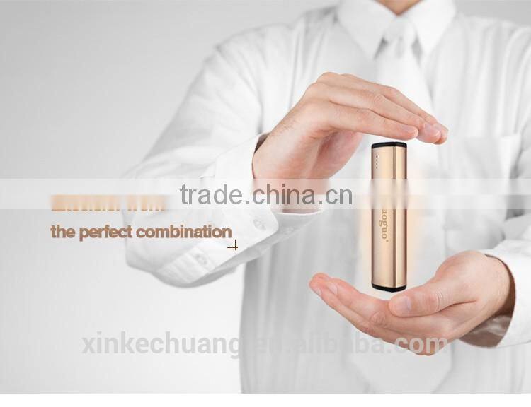 2016 high quality fast charging golden power bank for mobilephone