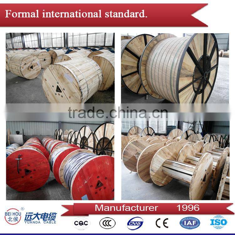 3.6/6kv Copper Conductor Material and PVC Insulation Material electrical wire