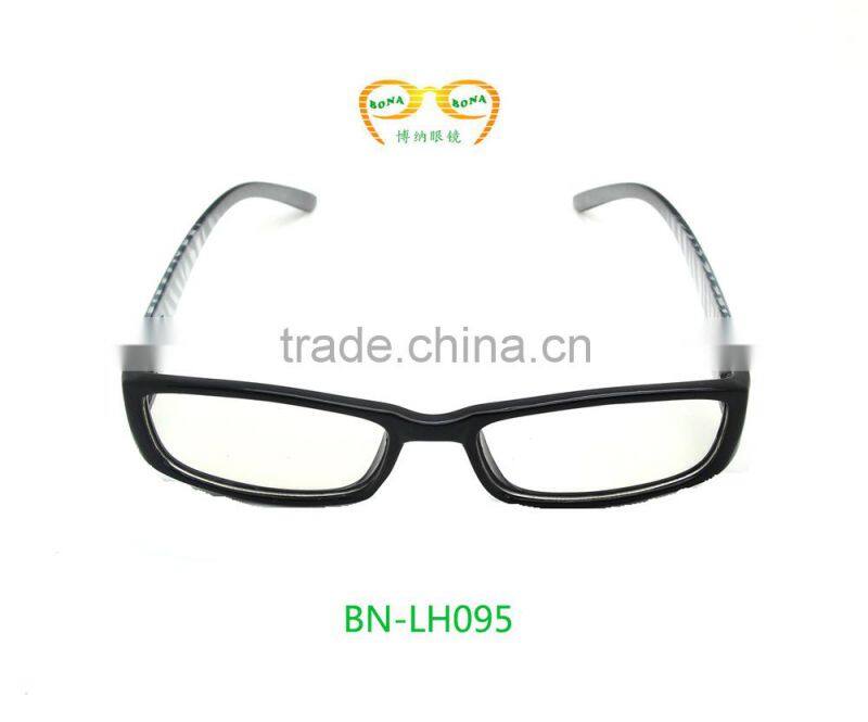 2015 Plastics blue half frame spring hinge Reading glasses