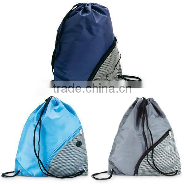 wholesale custom polyester fabric drawstring bag,basketball rope bag,drawstring backpack