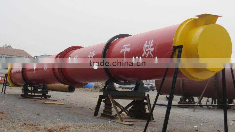 GHG rotary drum dryer for biomass | fertilizer | feed raw materials