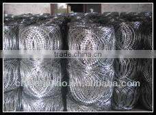 galvanized tiled razor barbed wire by manufacturer
