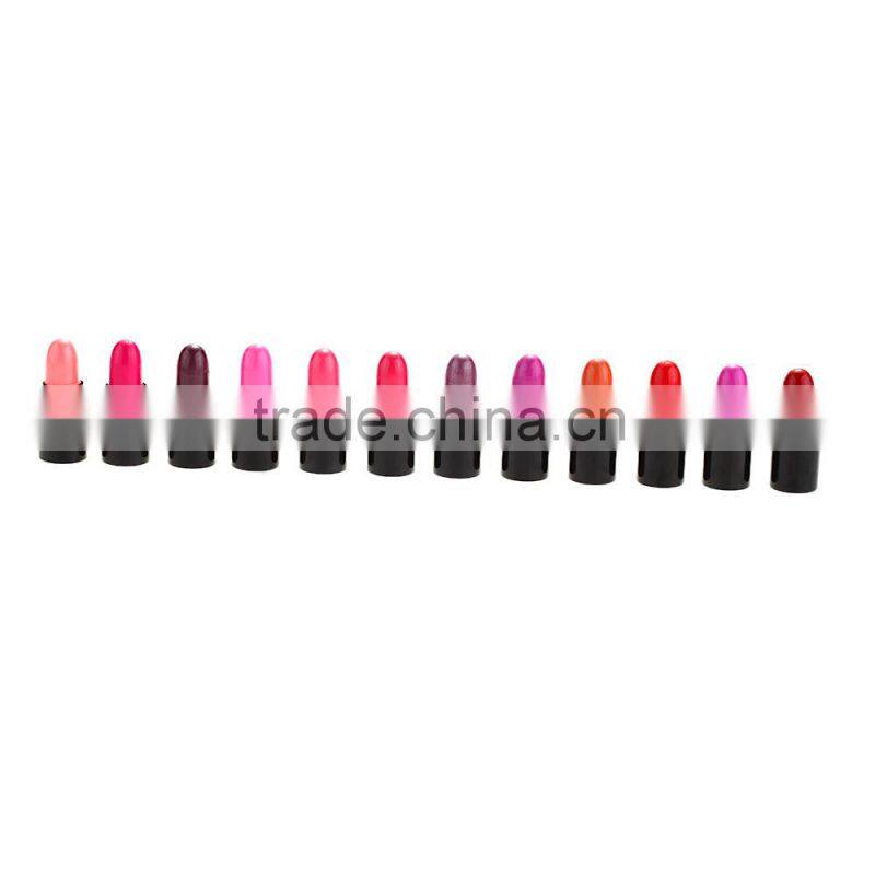 12 Pcs Colorful Long Lasting Sweet Mini Moisturizing Lipstick Elegant Color Lip Cream Lip Balm