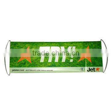 Advertising cheering handheld fan scrolling banner