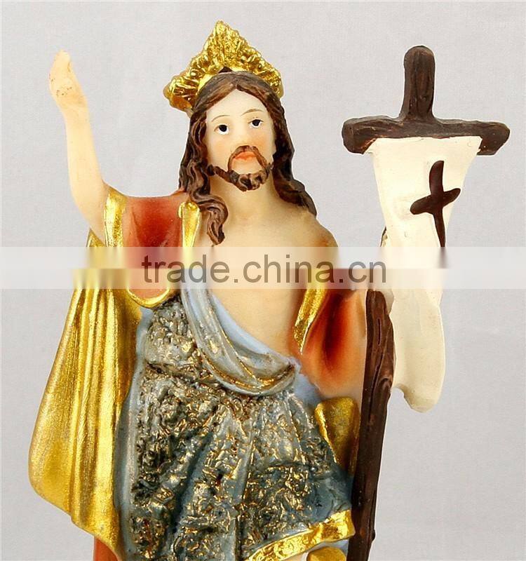 The resurrection of Jesus statue religious items