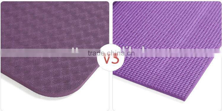 high quality non-slip exercise yoga mat TPE eco for fitness training