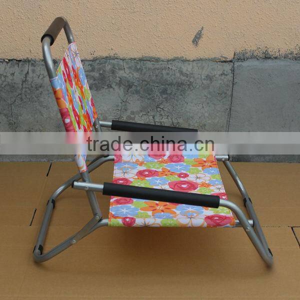 100% polyester adult metal folding chairs for low seat