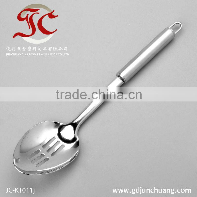 New vogue style stainless steel slotted spoon
