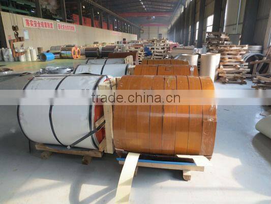 wooden color steel coil