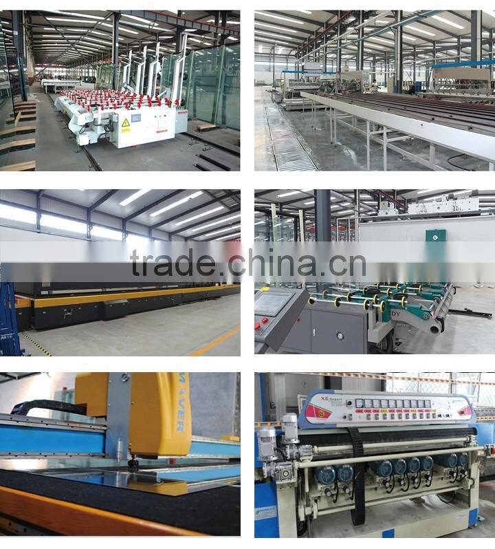 4MM beveled glass pieces cluster bevel toughened glass