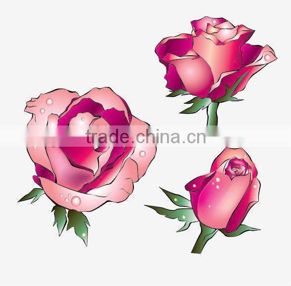 2015 newest design full face tattoo removal tattoo sticker