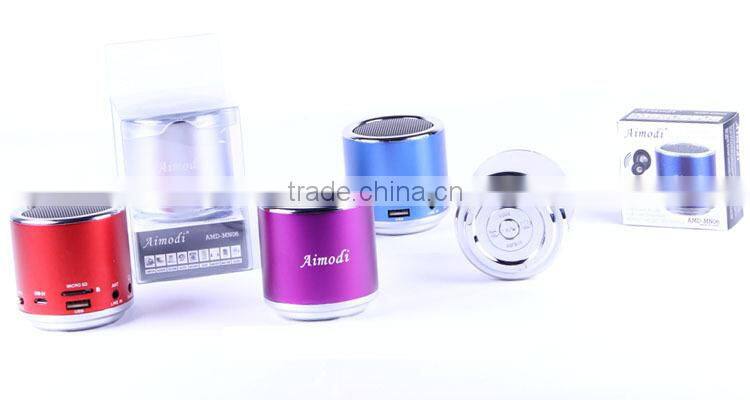 hands-free Miniion fm radio portable mini speaker with cheap price