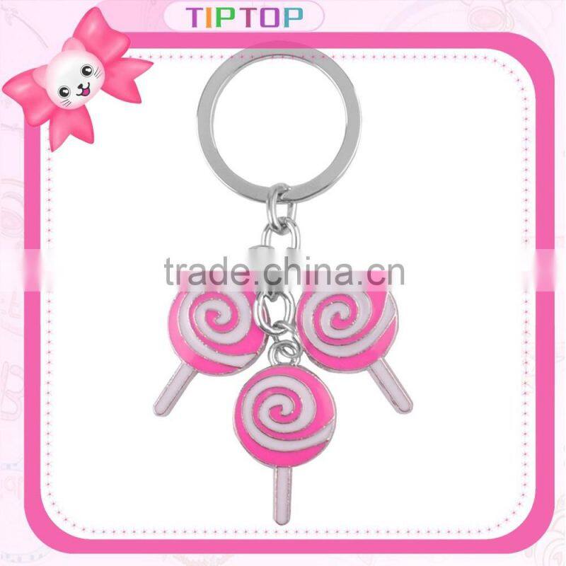 2015 fashion new style wholesale candy key ring