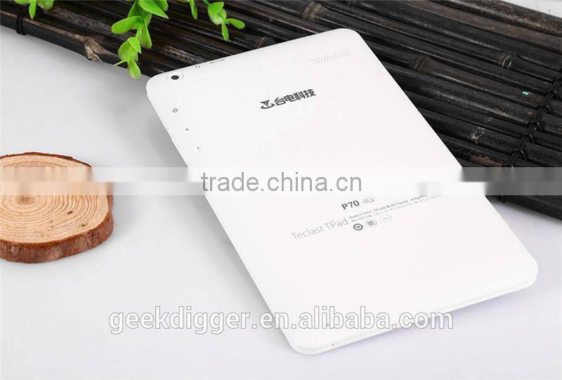 Teclast P70 4G Phablet-WHITE/7.0 inch Android 5.1 MTK8735 Quad Core 1.0GHz WSGA Screen Dual Cameras GPS WiFi Bluetooth4.0