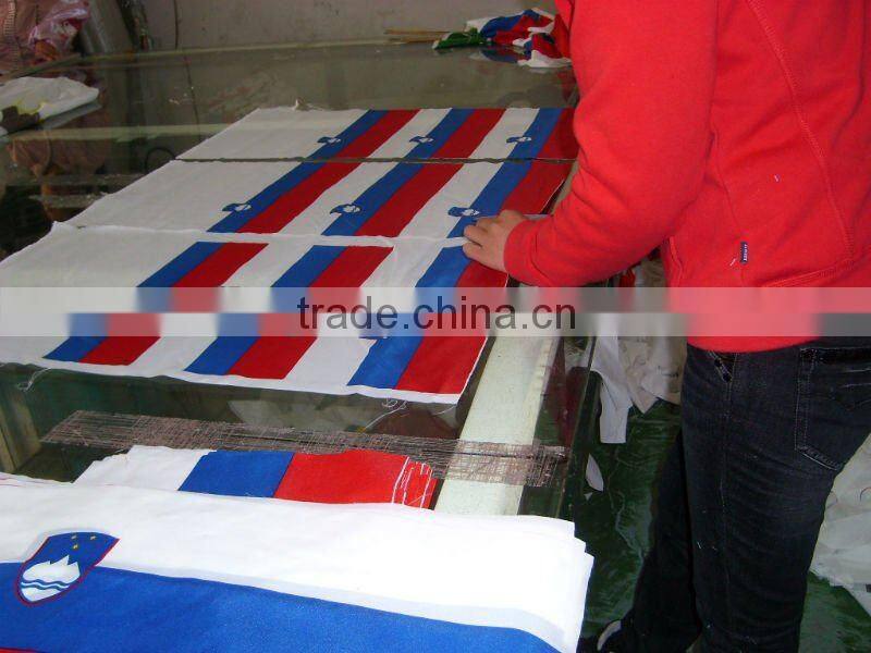 Hot sell outdoor decoration flags and banners for christmas