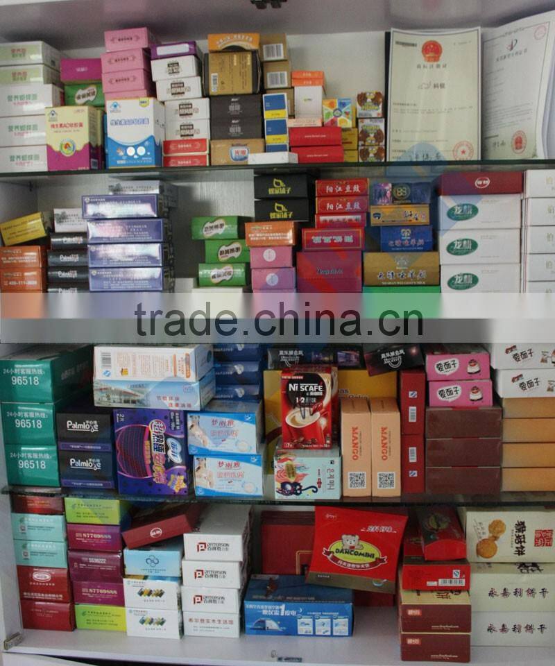 Two Outputs High Speed ALL Sizes Semi-Automatic Carton Paper Box Packing and Sealing Machine