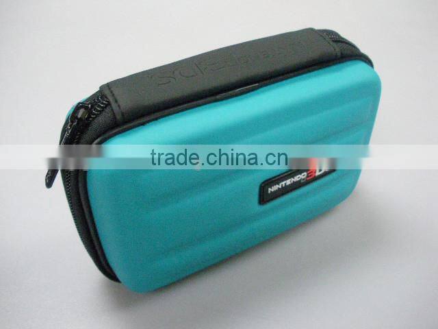 GC-Sells of Shining blue leather with black velvet lining eva hard box for gaming