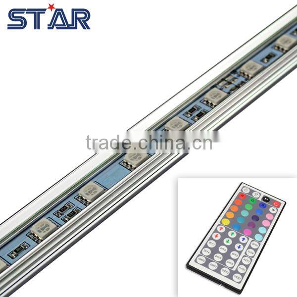 Aluminium LED Lichtleiste RGB SMD 5050 60led/m 15w/m Indoor/outdoor