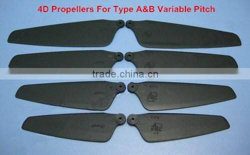 2 Blade RC Airplane Aircraft Accessories 4D Propellers For Type A B C Variable Pitch