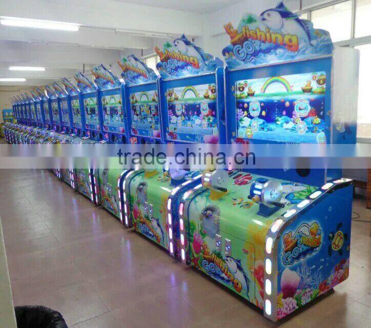 Kids Redemption Game Machine go fishing arcade game machine amusement Simulator Ticket Game Machine