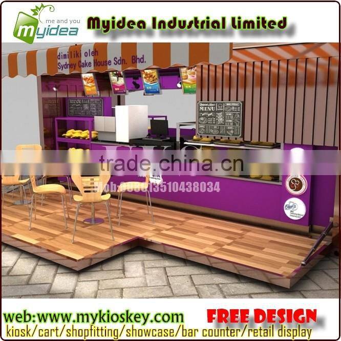 High end container kiosk, outdoor container shop customize