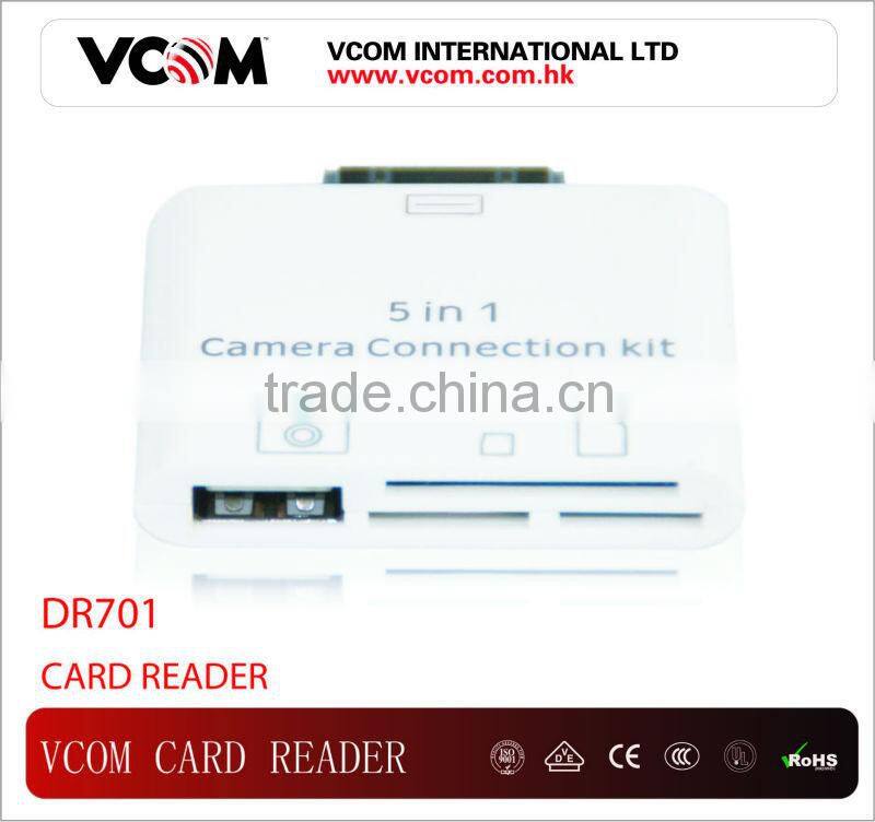 VCOM High Quality Portable Compatible USB 1.1 Card Reader