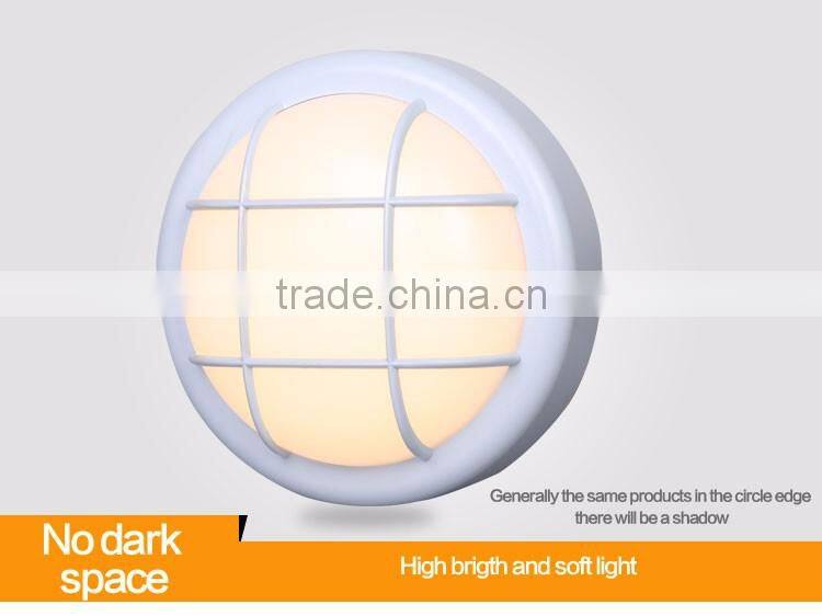 top sale ip44 led shower lamp waterproof led round plastic ceiling light camera covers,led bulkhead light fitting