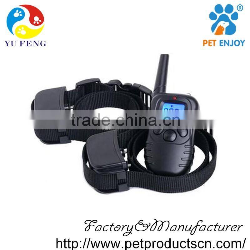 dog training collar with remote waterproof electric dog training equipment
